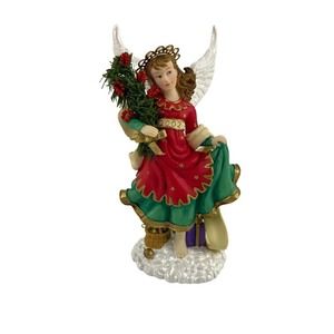 Angels Beside Me Vintage 02 Christmas Figurine Rebecca Guardian of Yuletide Joy